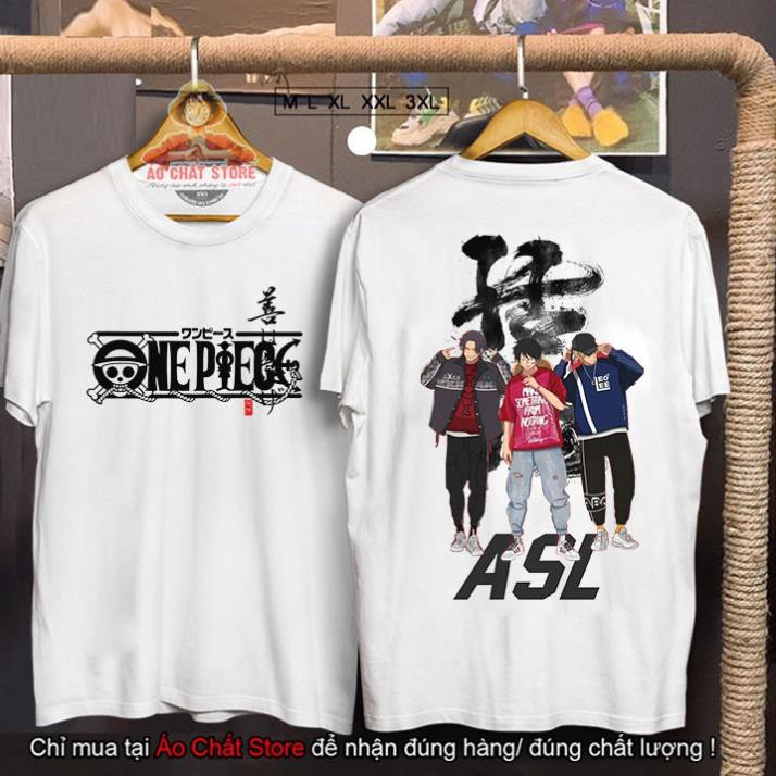 (SALE + Ảnh Thật) BST Áo Thun One Piece LUFFY | ZORO | ACE | SABO | ACE | Law Siêu Độc | Áo One Piec