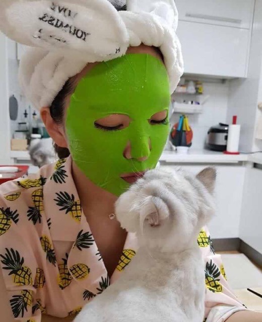 MẶT NẠ BE BALANXE ACALA MICRO MASK - XANH LÁ CH DA MỤN, MẪN CẢM