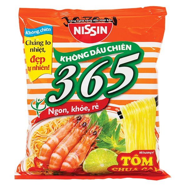 Mì 365 Tôm Chua Cay 68g