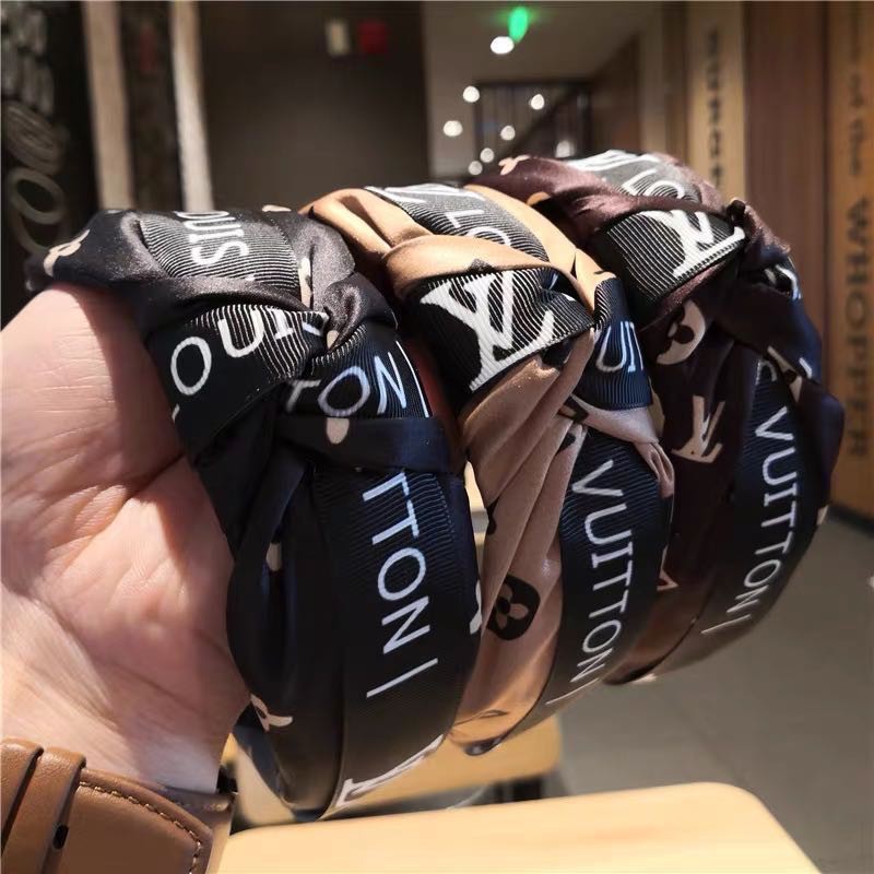 Băng đô cài tóc họa tiết độc đáo thời trang cho nữ