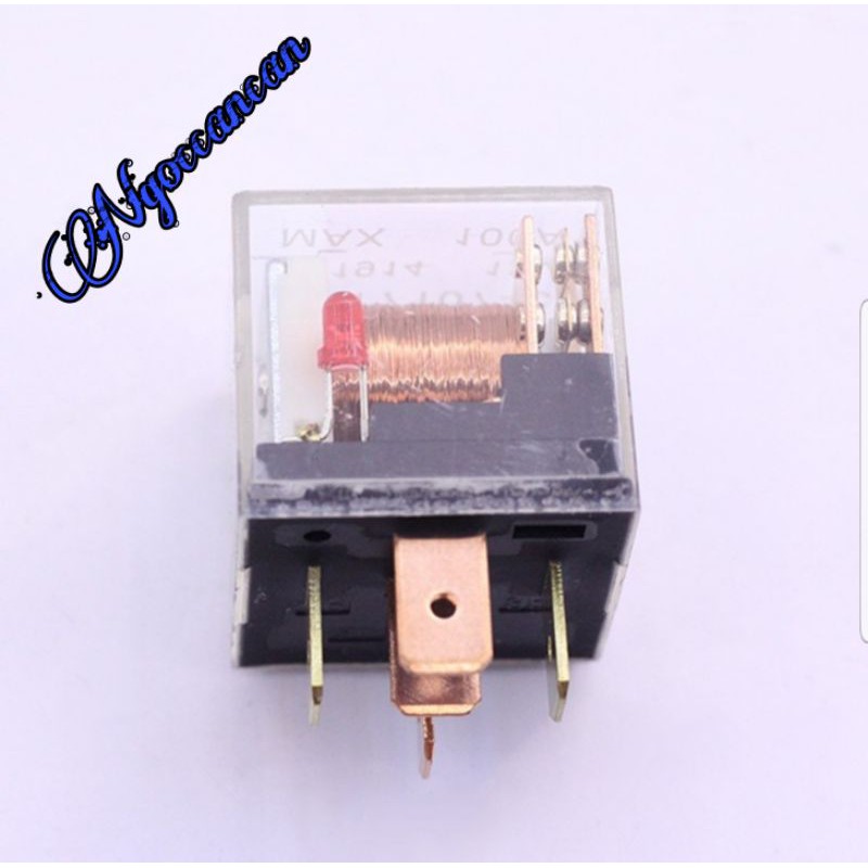 Hộp 10 Rơ Le 4 Chân 12v 80A 5 Chân 12v 100A