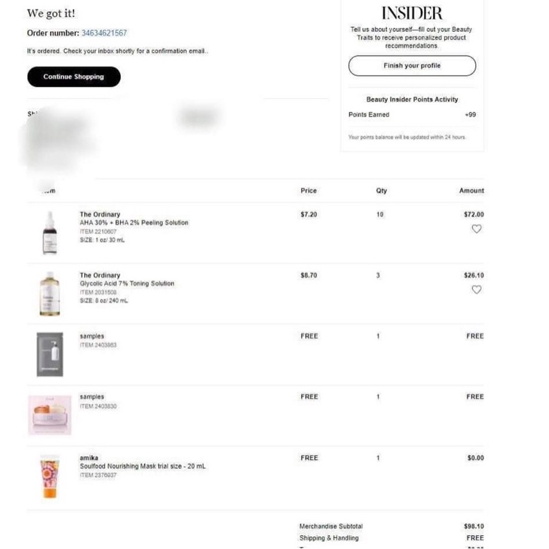 Tẩy da chết hoá học căng bóng da Peeling Solution AHA 30% + BHA 2% The Ordinary