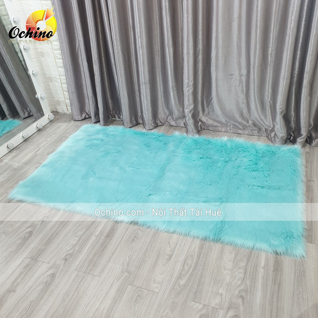 Thảm lông hồ ly Chụp ảnh và Trang trí Sàn phòng ngủ, phòng Khách và sofa Cao cấp Size 1m8-1m (Đủ Màu)