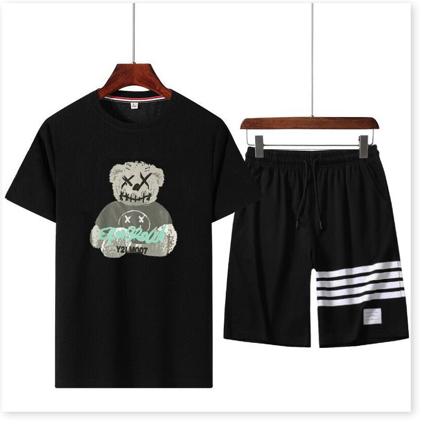 SET BỘ THUN HÈ ÁO THUN QUẦN NGẮN THỂ THAO , THỜI TRANG MỚI , PHONG CÁCH HÀN KHANH AN FASHION