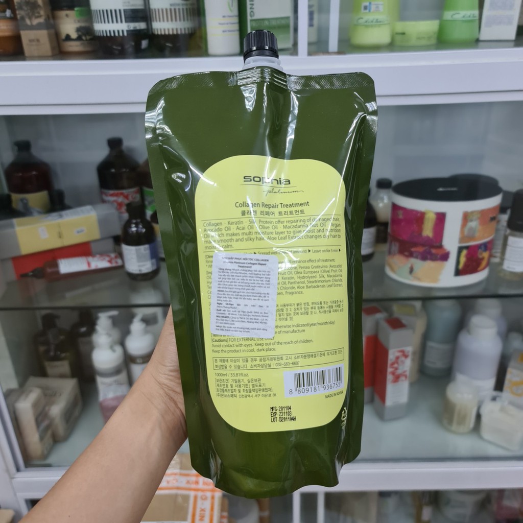 Hấp phục hồi thảo dược collagen Sophia 1000ml