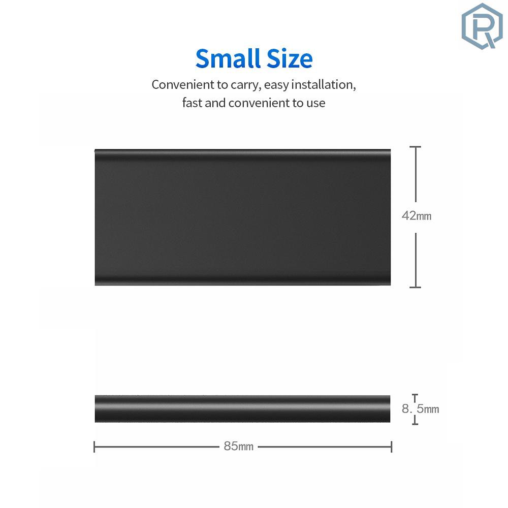 Ổ Cứng Ssd Usb 3.0 - Msata Ssd Tốc Độ Cao Màu Xanh Dương