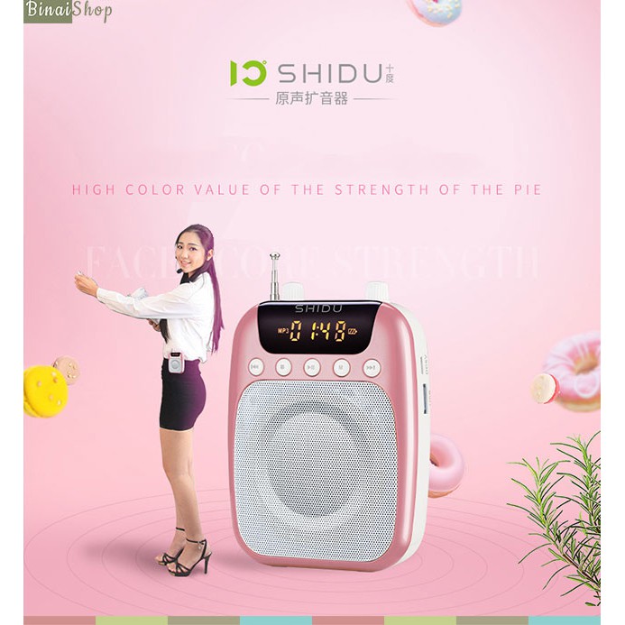 Máy trợ giảng không dây SHIDU SD-S358 (FM)