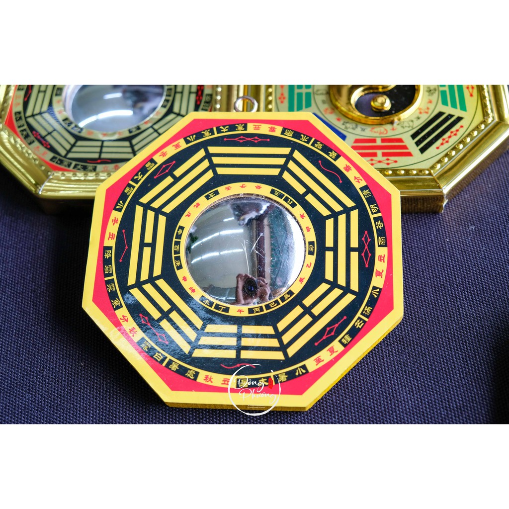 Bát Quái Ông Hổ Phong Thuỷ - Bát Quái Âm Dương - Gương Phản Chiếu treo trước cửa gia đình