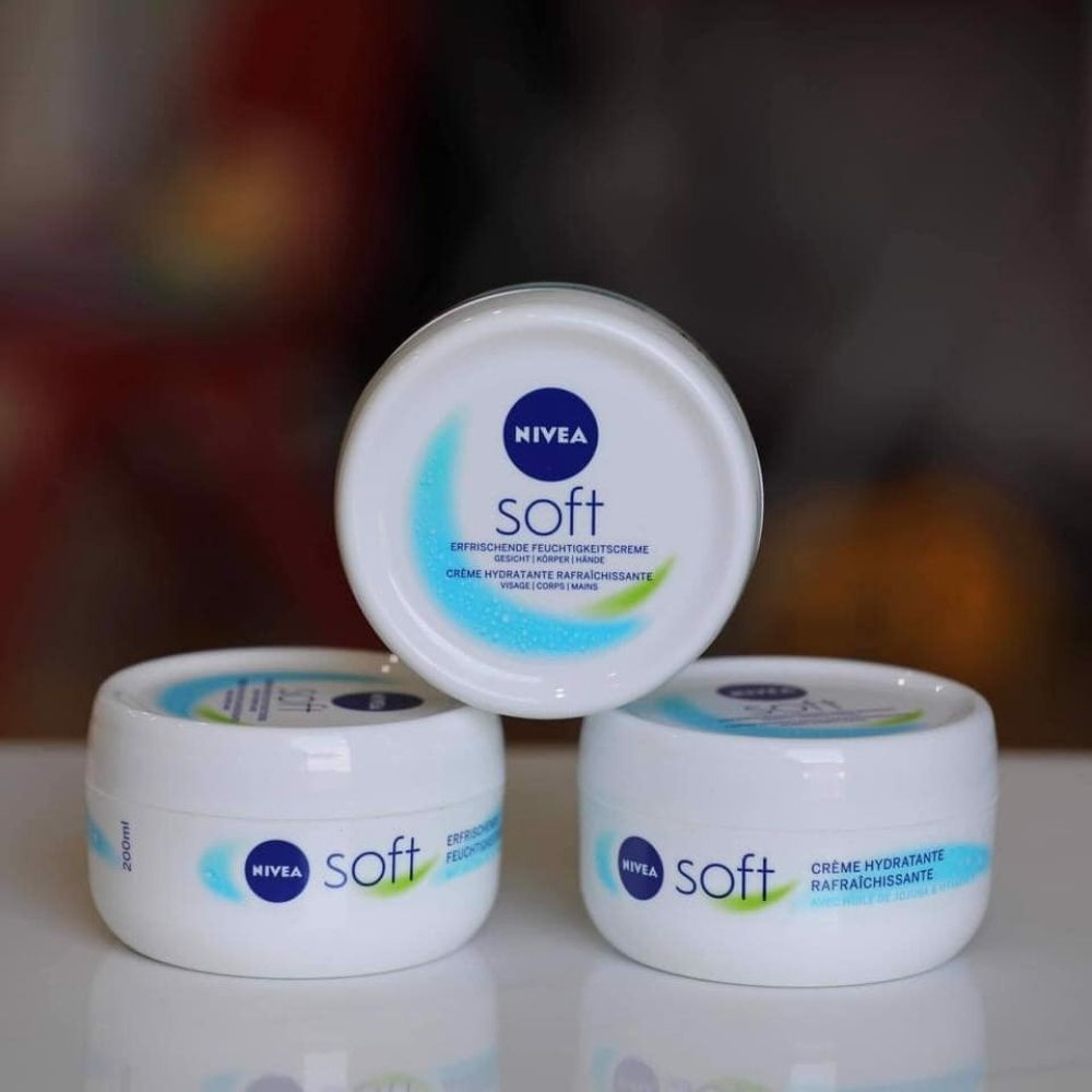Kem dưỡng ẩm da Nivea Soft 200ml cho da mặt và toàn thân dưỡng da mềm mịn - Shop Dalavii