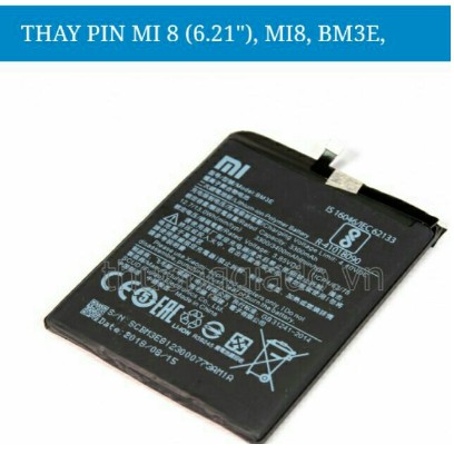 Pin điện thoại Xiaomi Mi 8/BM 3E xịn có bảo hành