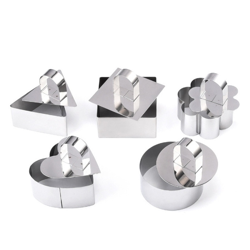 1 Khuôn Làm Bánh Bằng Thép Không Gỉ