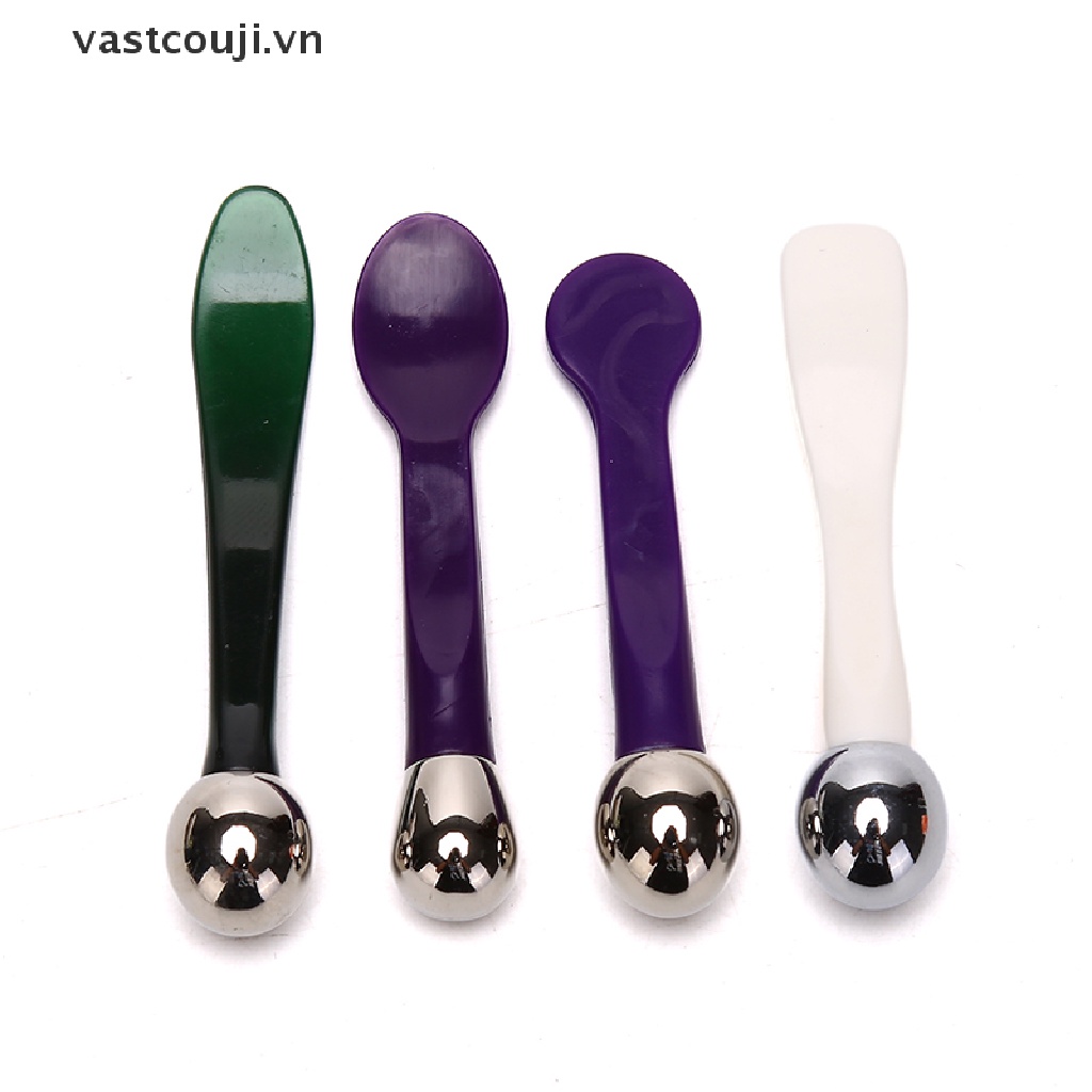 1 Que Kim Loại Lấy Kem Mát Xa Mắt VASTJI Tiện Dụng