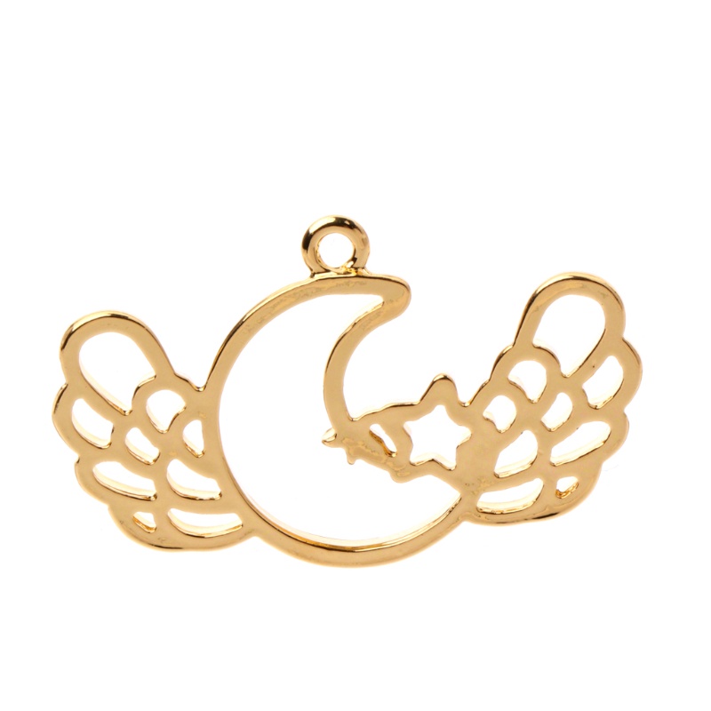 Sa Mặt Dây Chuyền 12 Kiểu Khung Kim Loại Làm Trang Sức Thủ Công