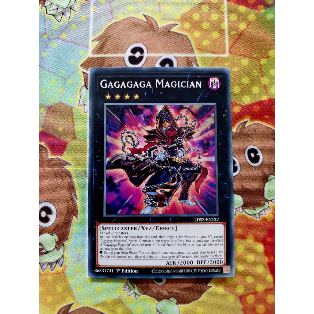 Thẻ Bài Yugioh Monster Gagagaga Magician - LDS3-EN127 - Common