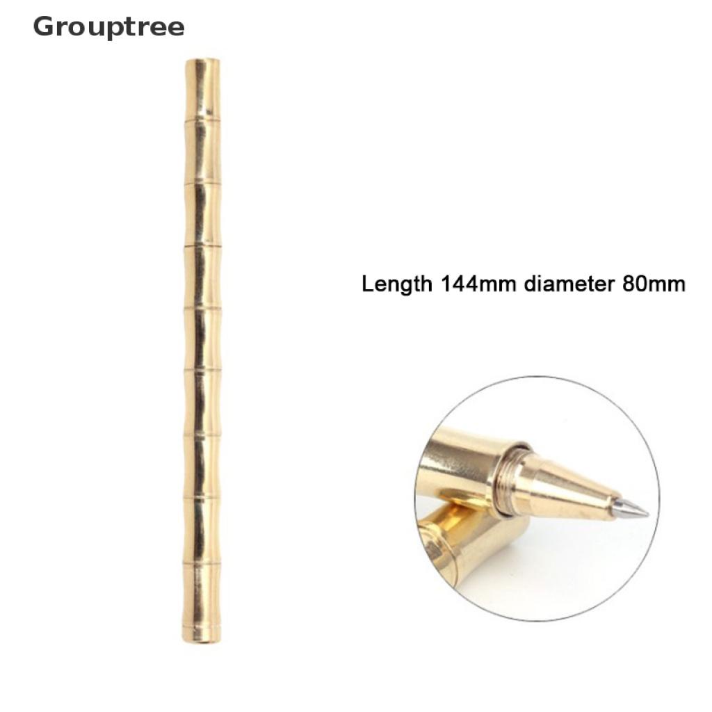 1 Bút Bi Hình Cây Tre Bằng Đồng Thau Sáng Tạo