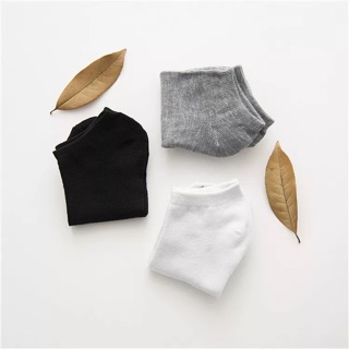 Set 3 đôi tất trơn