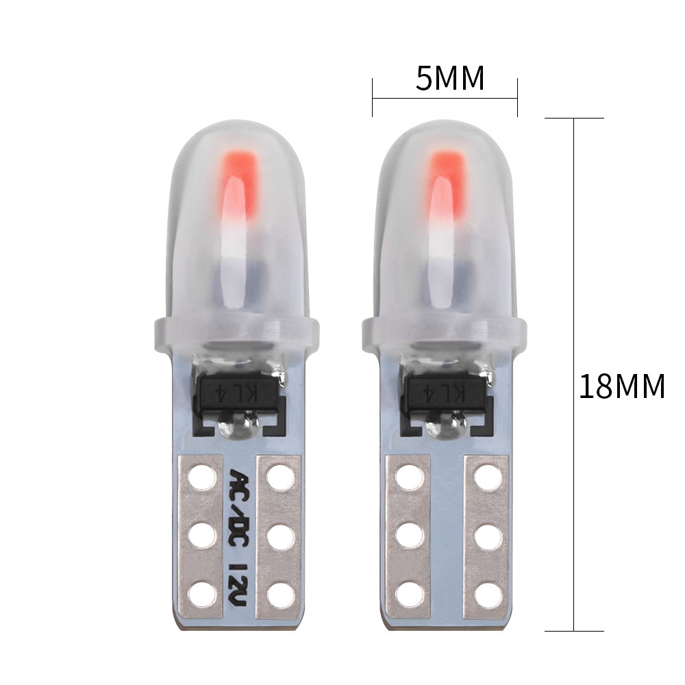 Bóng Đèn LED T5 W3W 3014 Gắn Bảng Điều Khiển Xe Hơi Chuyên Dụng