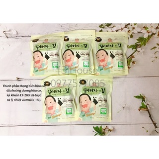 Rong biển hữu cơ hàn quốc bổ sung lợi khuẩn 56g