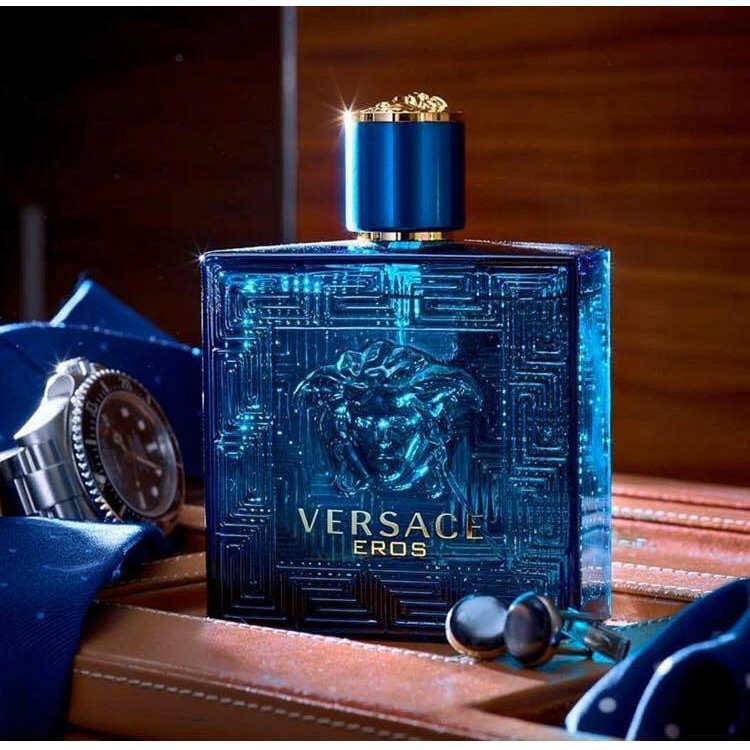 [Nhập HANG2708 giảm 8% đơn 300K] Nước hoa nam Versace Eros For Men EDT 100ml Nam Thu Hút thơm quyến rũ nước hoa chính hã