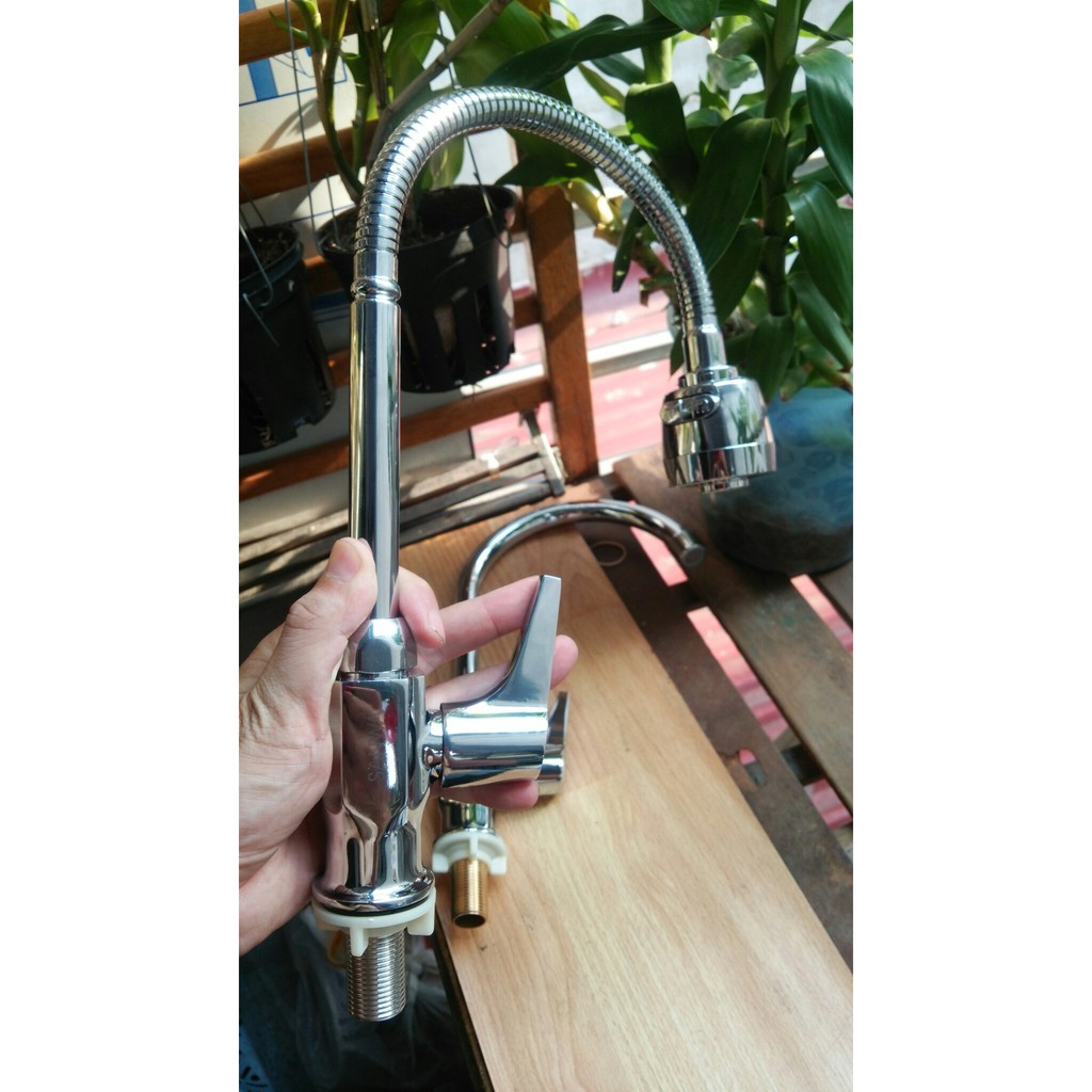 Vòi rửa bát cao cấp Sanwa