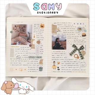 (TẶNG BÚT) SỔ NOTE FOR BASIC CARO Ô VUÔNG KÍCH THƯỚC A5,A6 LÀM BULLET JOURNAL