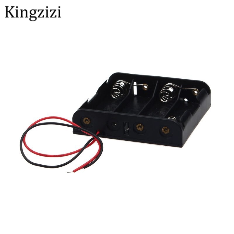 Hộp Đựng Pin Aa Với 4 Ngăn