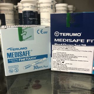 [Combo] Que + kim thử đường huyết TERUMO MEDISAFE