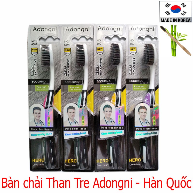 Bàn chải đánh răng Than Tre Adongni - Hàn Quốc