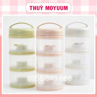 Hộp chia sữa, khay chia sữa, hộp chia đồ ăn dặm Moyuum cho bé