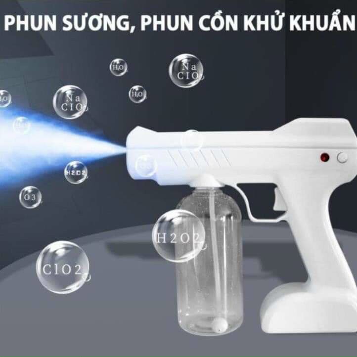 [BH 2 NĂM-HÀNG LOẠI 1- CHỐNG DỊCH] Máy phun khử khuẩn, diệt khuẩn không dây cầm tay siêu tiện lợi