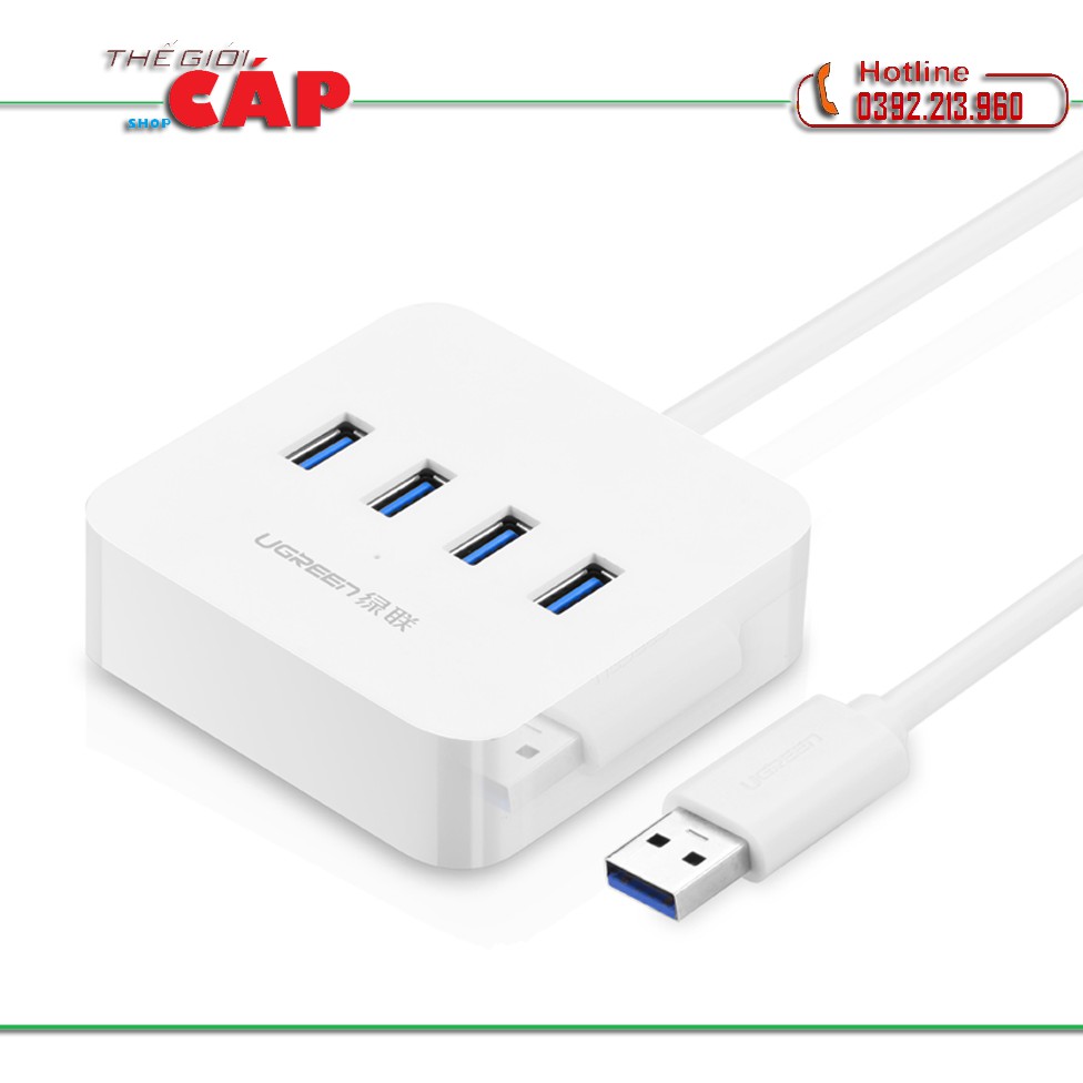 Bộ chia 4 cổng USB 3.0 Ugreen 30201