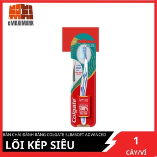Bàn chải đánh răng Colgate Slimsoft Advanced lõi kép siêu mềm mảnh