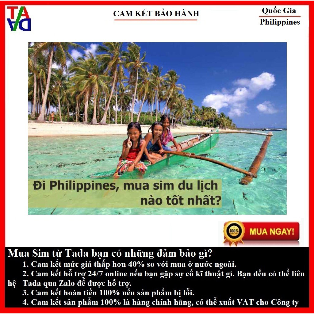 {Tổng Hợp} Sim Philippines - Sim Du Lịch Và Công Tác Philippines