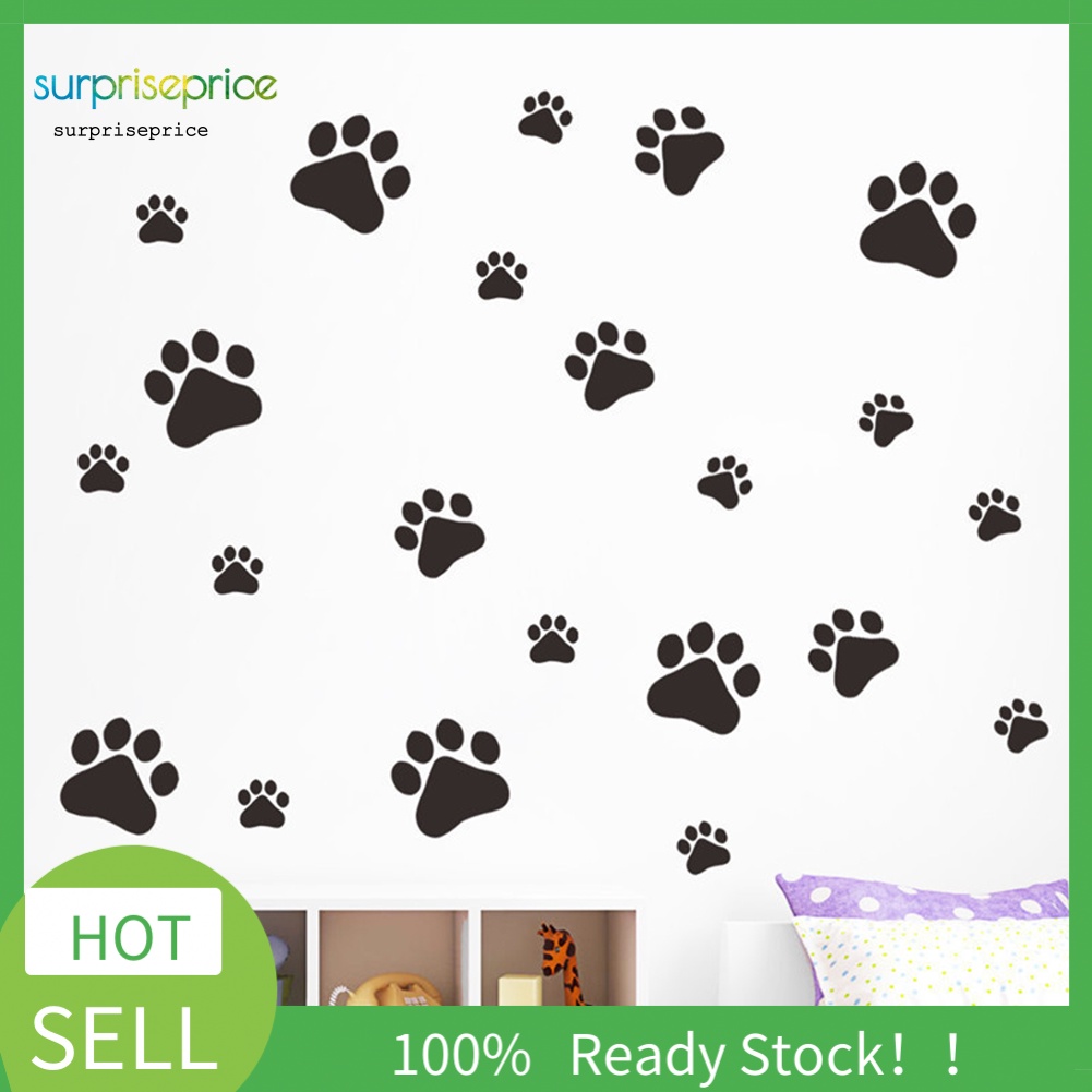 Giấy Dán Tường Họa Tiết Chân Thú Hoạt Hình Trang Trí Phòng Trẻ Em