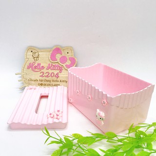 🌸🌸 Hộp đựng giấy ăn Hello Kitty ☘☘