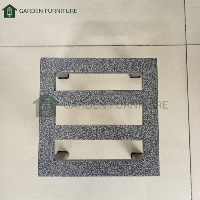 Kệ sắt nhỏ kê chậu hoa, đôn để cây cảnh gọn nhẹ 20x20x15cm, đôn sắt để chậu cây chắc chắn, sơn tỉnh điện bền bỉ