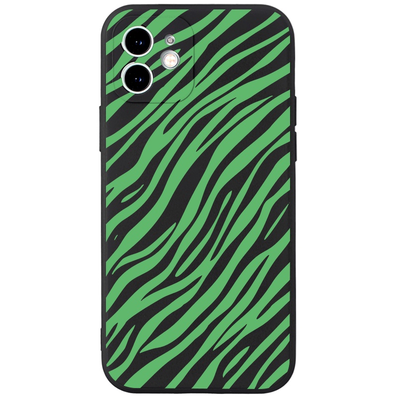 Ốp lưng JURSUE mềm chống bẩn hình độc lạ đen Cho iPhone 14 13 12 11 Pro Max SE 2020 X XR XS 8 7 ip 6S 6 Plus Y2357