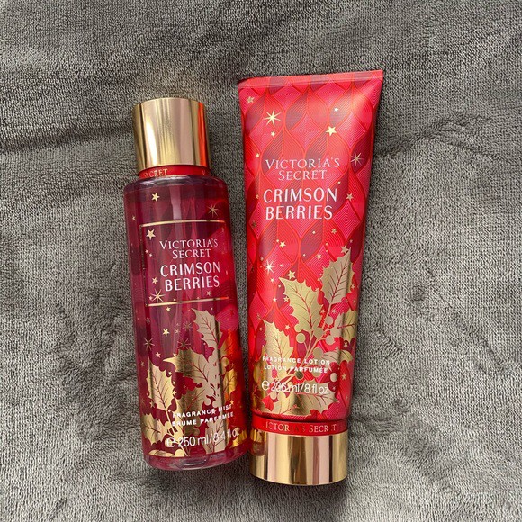 Xịt thơm Body Mist Victoria's Secret - Crimson Berries  💘Chính Hãng💘