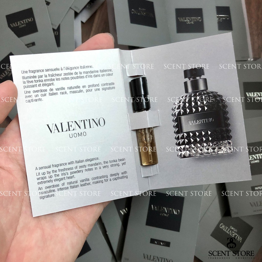 Scentstorevn - Vial chính hãng nước hoa Valentino Uomo Intense [1.5ml]