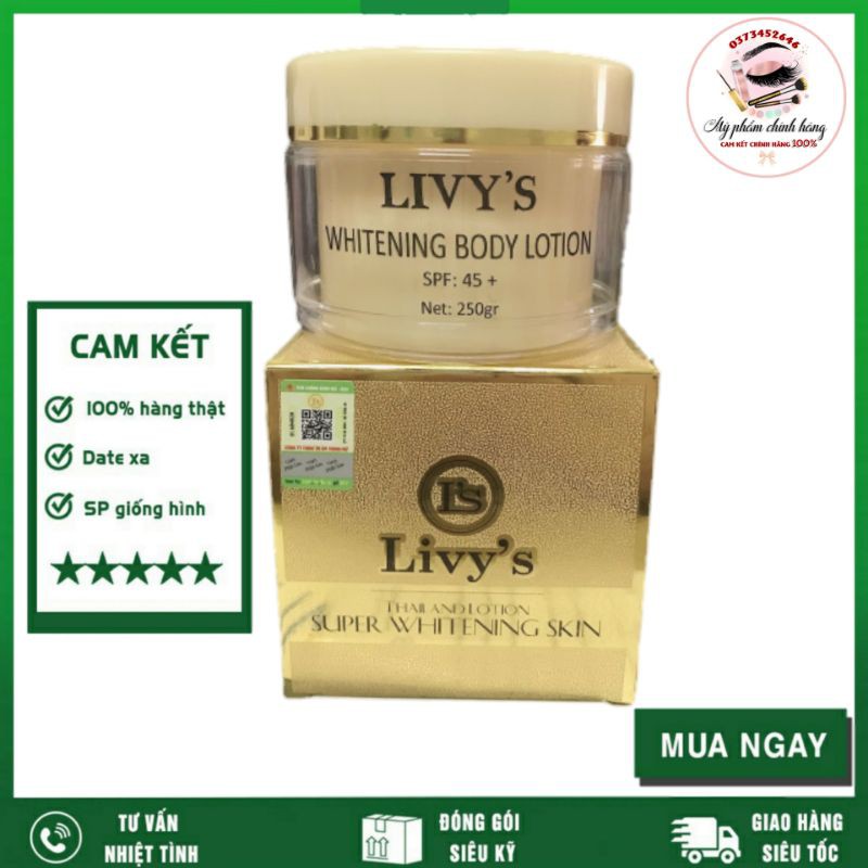 Kem Body Livy s Thái Lan [NHẬP KHẨU]