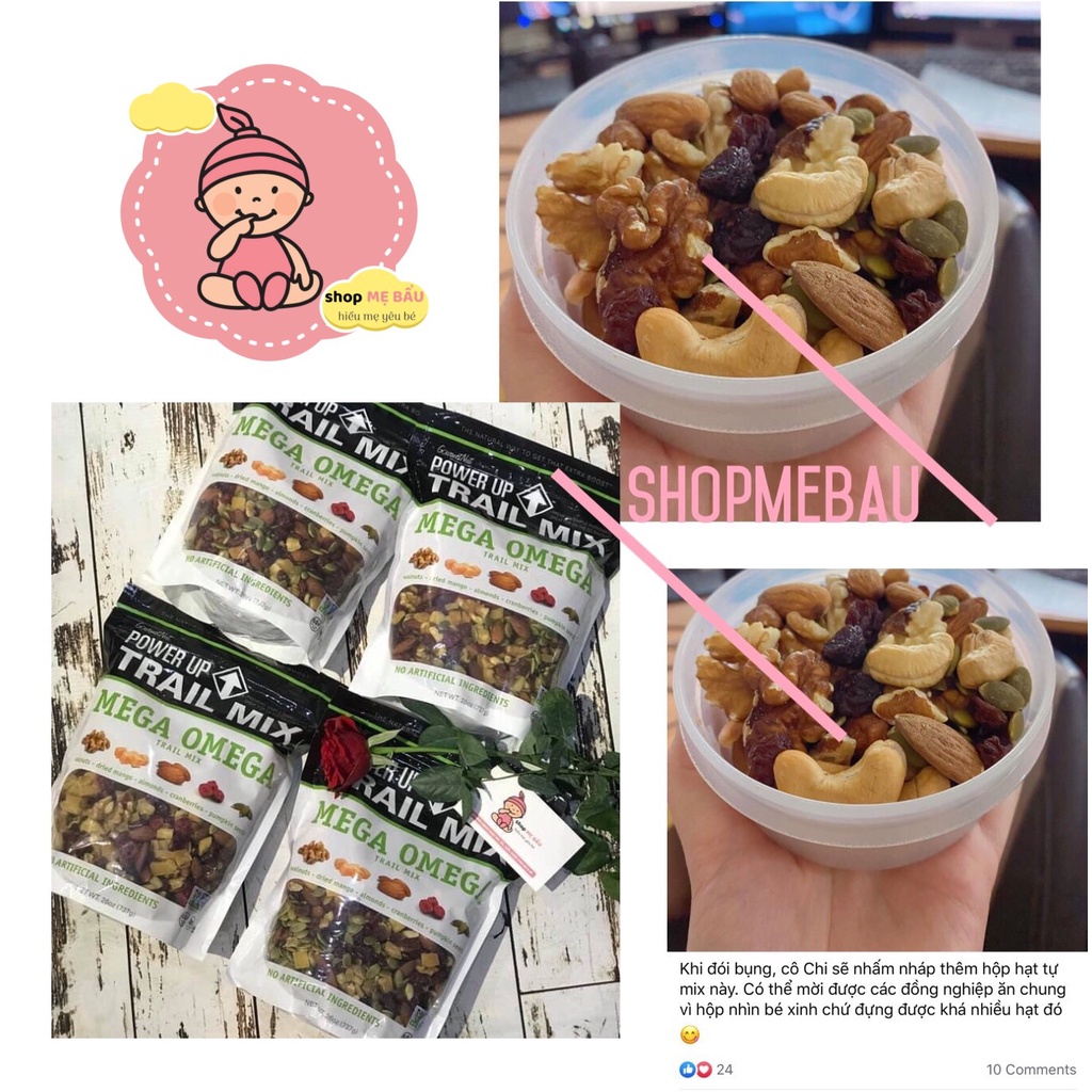 Date 11/2022. Hỗn hợp hạt sấy khô dinh dưỡng Trail Mix