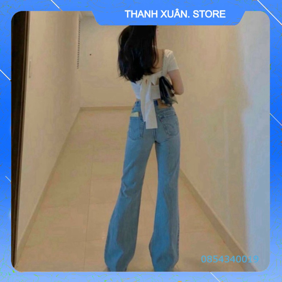 ÁO CROPTOP BODY BUỘC NƠ LƯNG SEXY ĐEN TRẮNG - ÁO CRT NỮ HỞ LƯNG CỘT NƠ PHÍA SAU 👗 💝