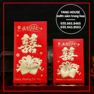 Bao lì xì song hỷ đám cưới