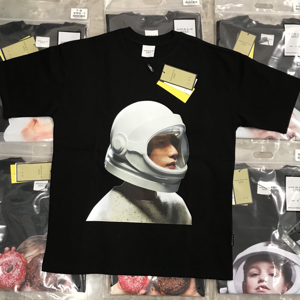 Áo thun tay lỡ ADLV Sơn Tùng Mtp phi hành gia Tubee shop, áo thun cotton nam nữ unisex