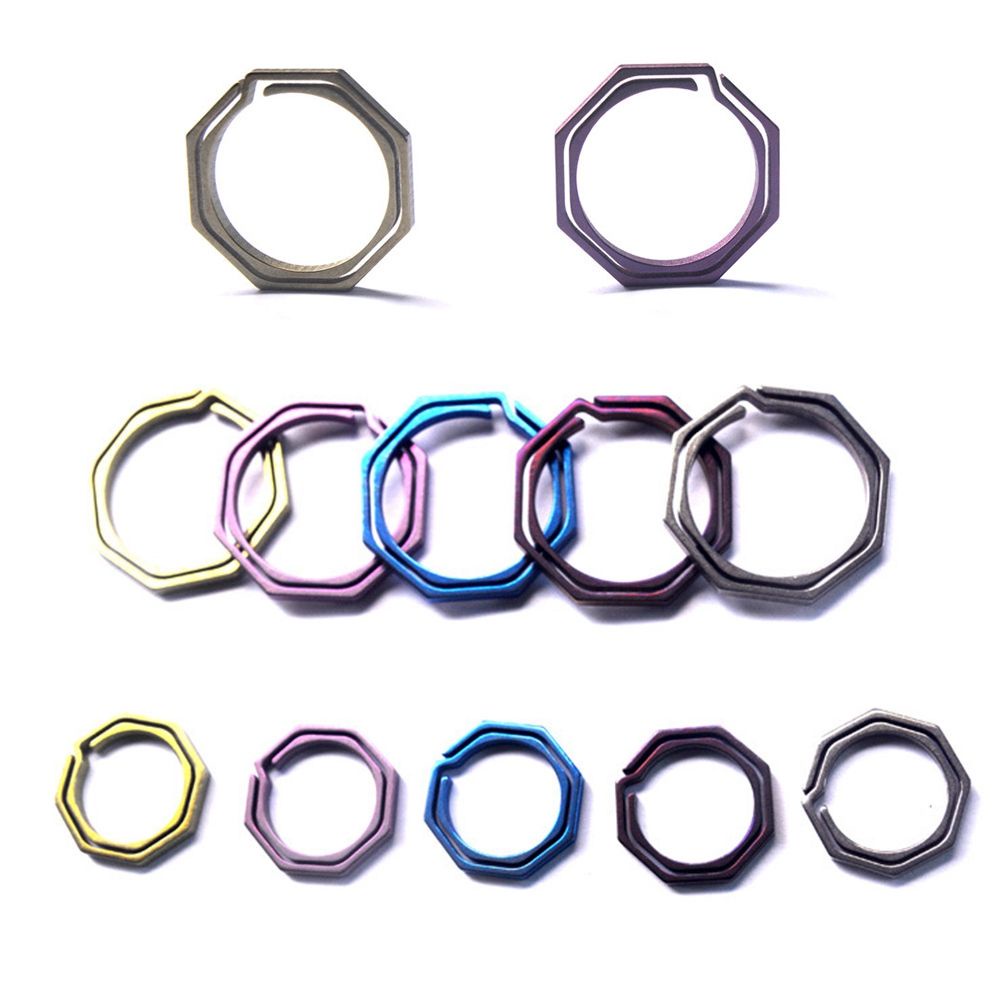 Kẹp Móc Chìa Khóa TC4 Ti Trọng Lượng Nhẹ Đa Năng Tiện Dụng Cho Dã Ngoại