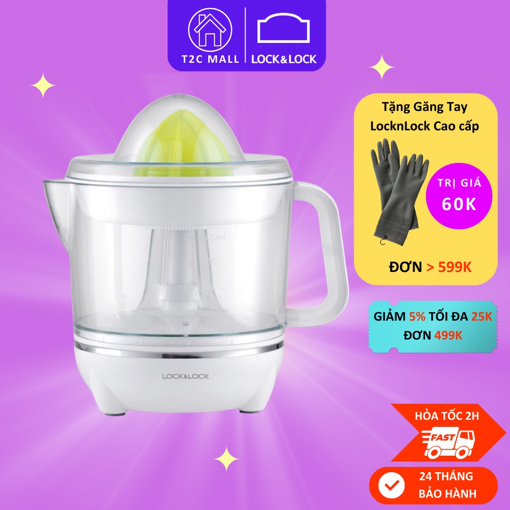 Máy Vắt Cam Tiện Lợi Nhỏ Gọn EJJ231 Lock&Lock 0.7L - T2Cmall