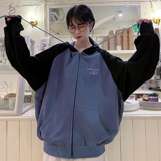 Áo Khoác Ulzzang Dáng Rộng Chất Lượng Cao Thiết Kế Đơn Giản Thời Trang