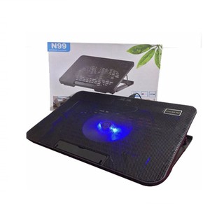 Đế tản nhiệt Laptop N99 (2 fan - chỉnh được độ cao thấp)