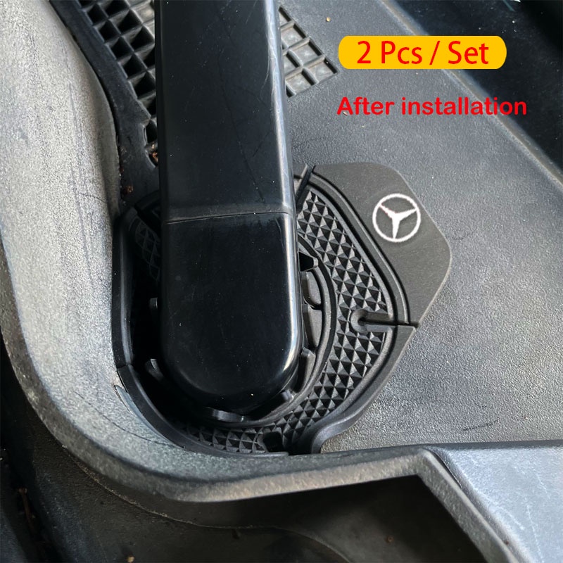 Set 2 Ốp Bảo Vệ Cần Gạt Nước Cho Mercedes Bnez AMG E200 W210 W203 W124 W204 W211 W123 W205 W212 W203 C200 E350 A180 CLA A45 E240 C200 GLC