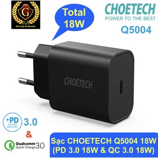 Combo sạc nhanh iPhone Samsung CHOETECH dành cho iPhone/ iPad Pro 2015/2016/2017